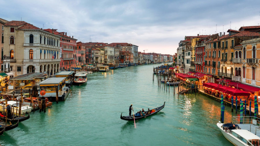 Grand Canal in Venice is top tourist destinations in Europe