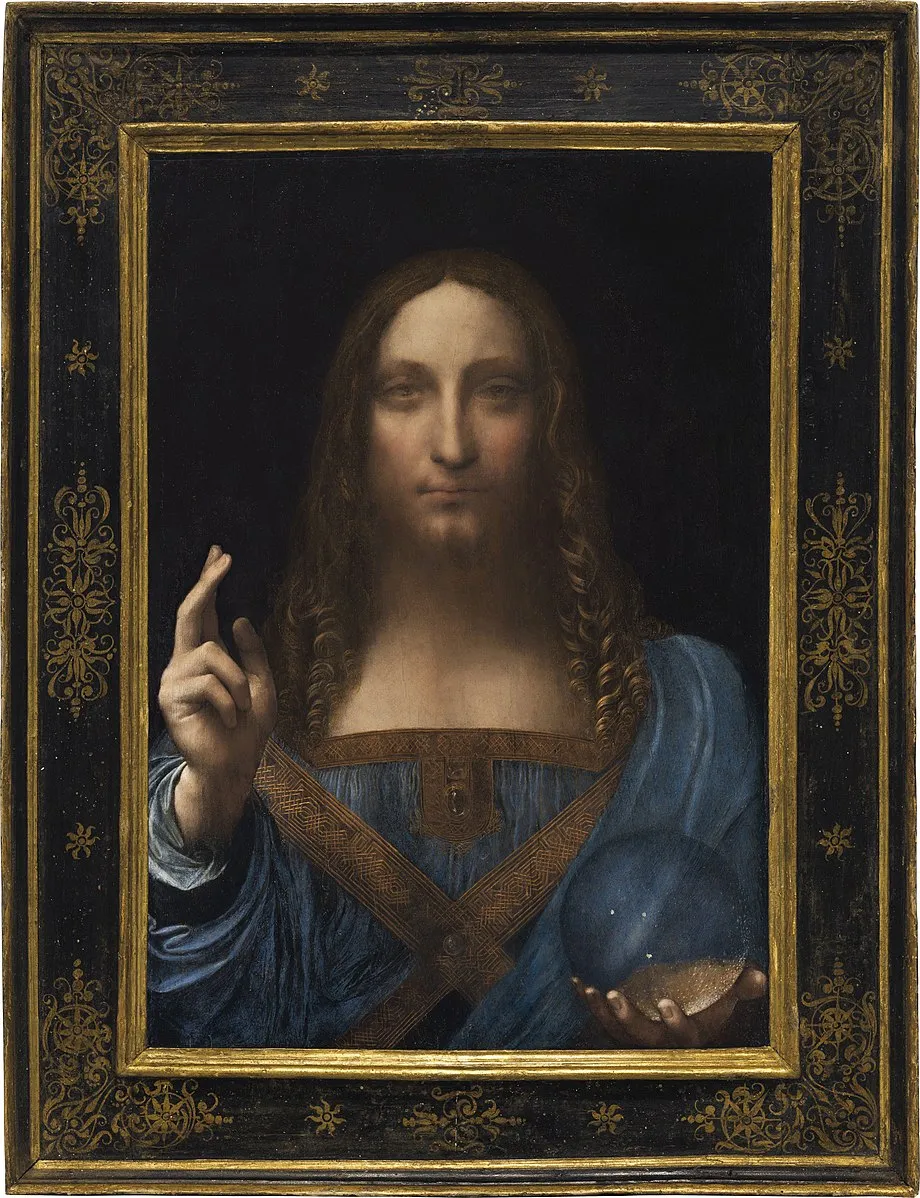 Salvator Mundi By Leonardo Da Vinci is one of the most expensive painting