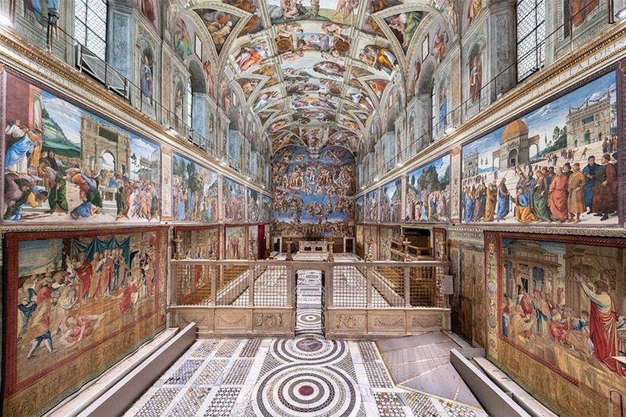 Sistine Chapel in Vatican City is the most exciting place for tourists