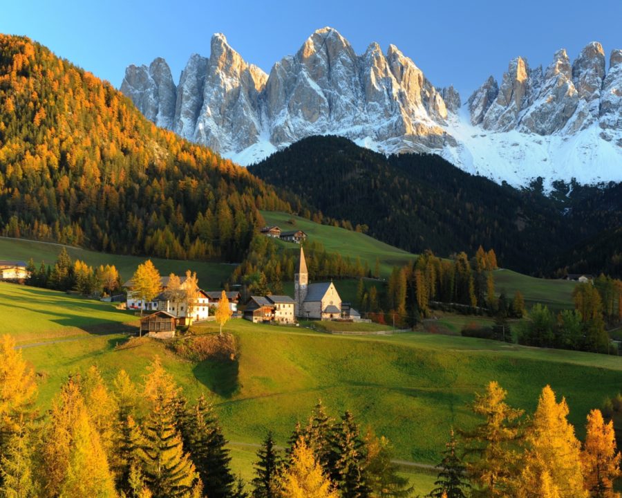 The Alps is the top visited city in Europe