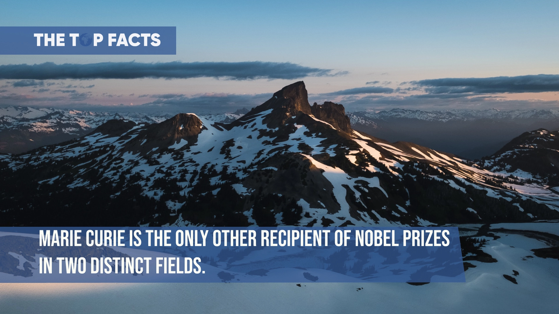 Marie Curie is the only other recipient of Nobel prizes in two distinct fields