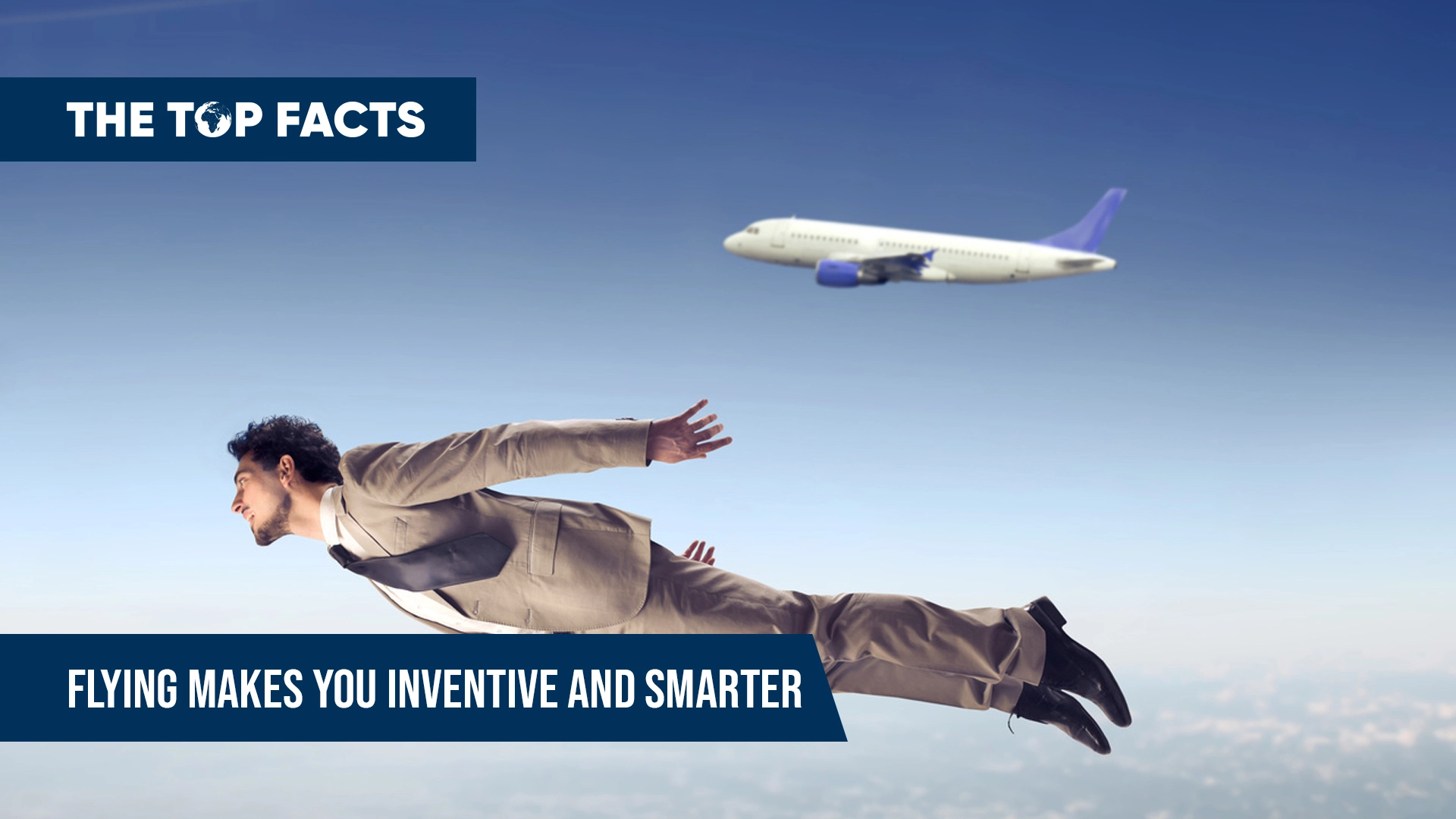 Experience the benefits of air travel, including increased creativity and enhanced cognitive abilities.