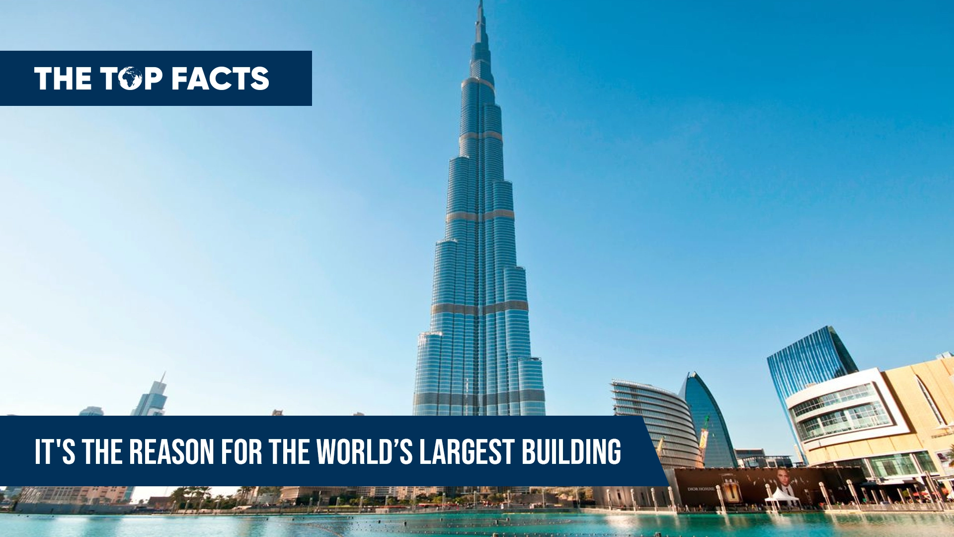 The plane is the reason for the existence of the world's largest building by volume.