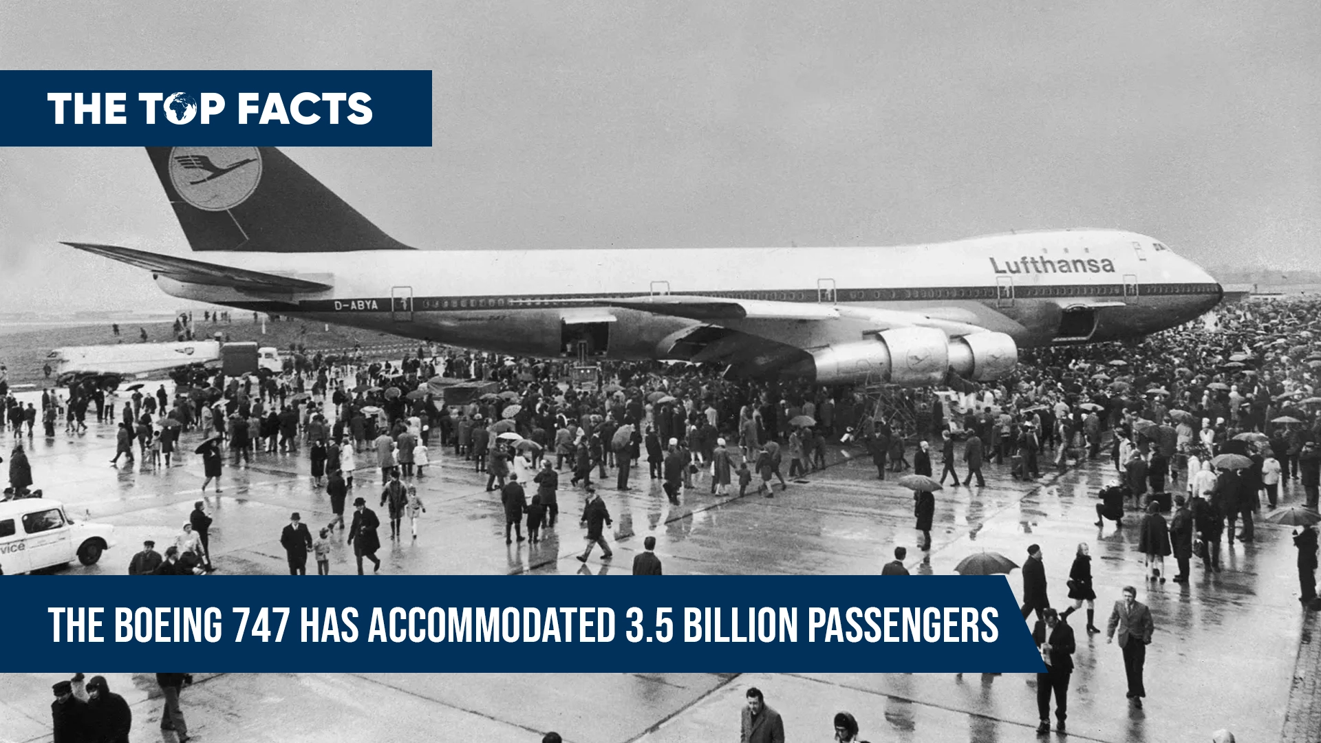 The Boeing 747 aircraft has carried a total of 3.5 billion passengers over its lifetime.
