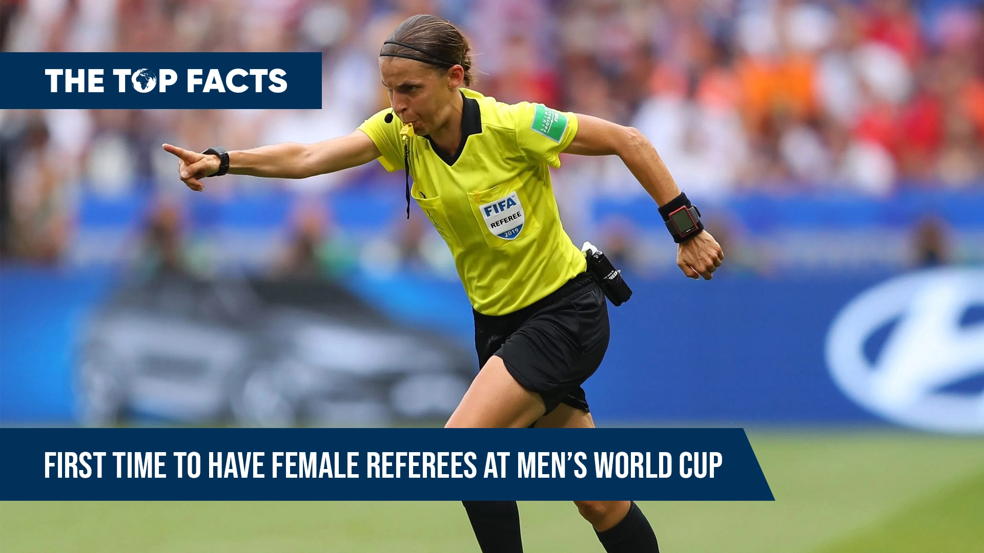 Women make history as referees at men's World Cup